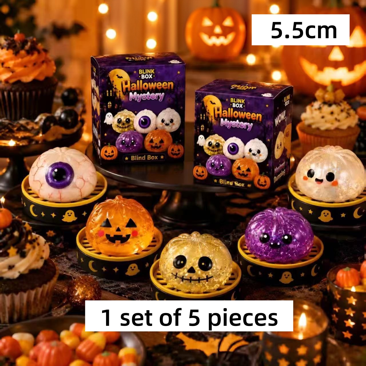 Novelty Gifts - hot 5.5cm Halloween Ghost Pinch Music