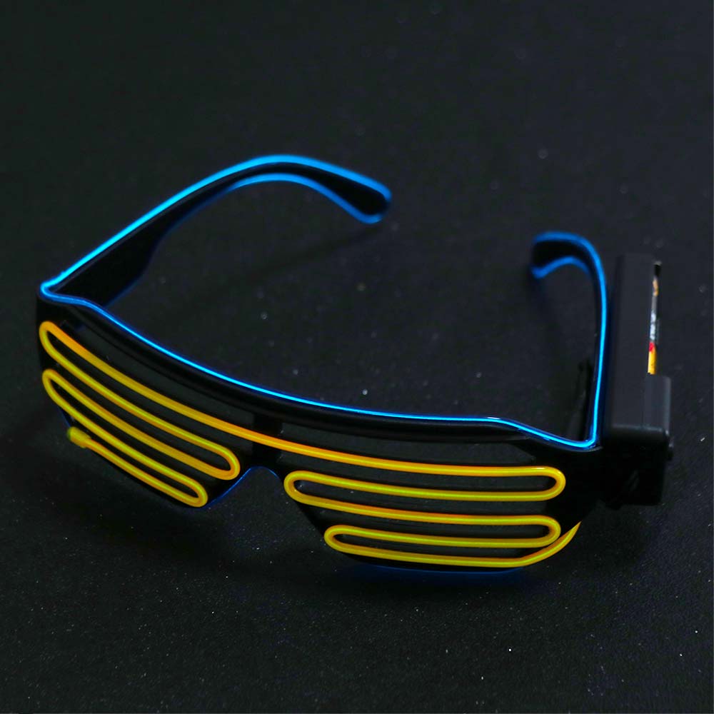 Wireless LED Glowing Glasses C - Glow In The Dark Party Glasses recension och pris