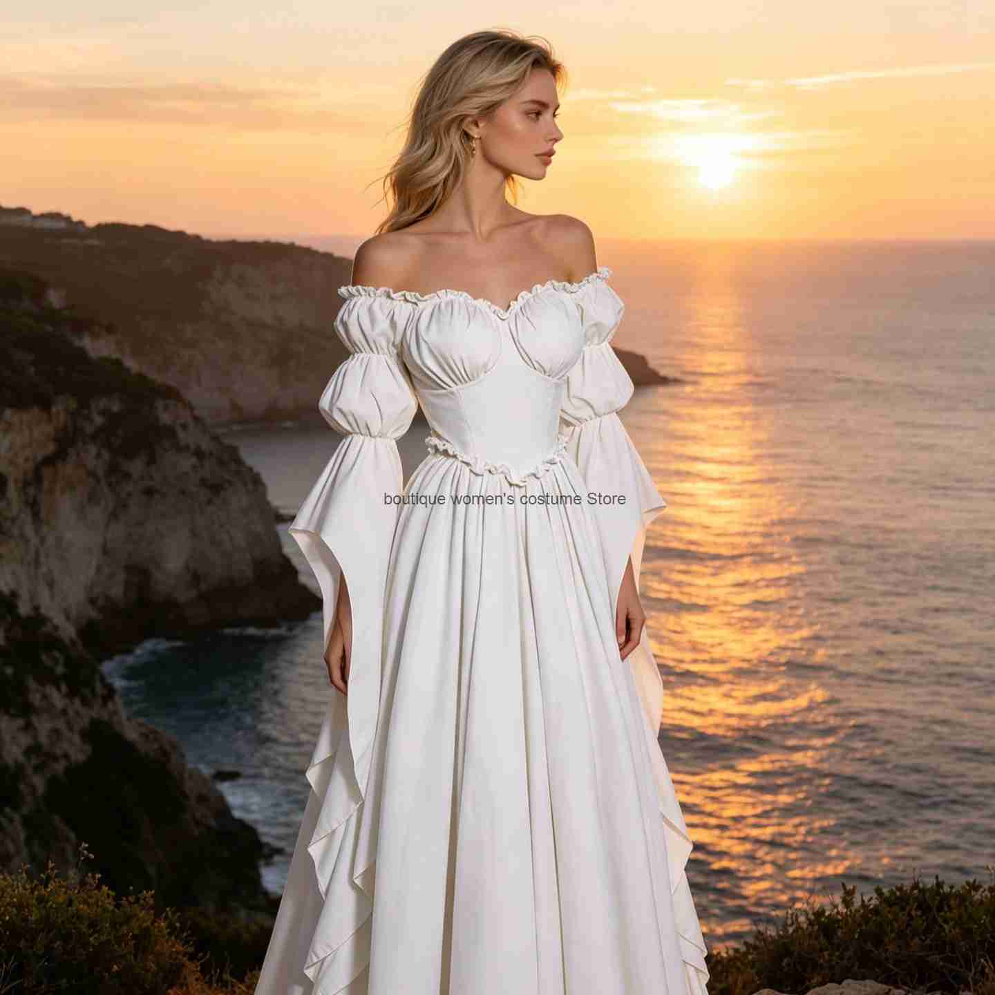 New Medieval Renaissance Gown  - Medieval Renaissance Dress Women recension och pris