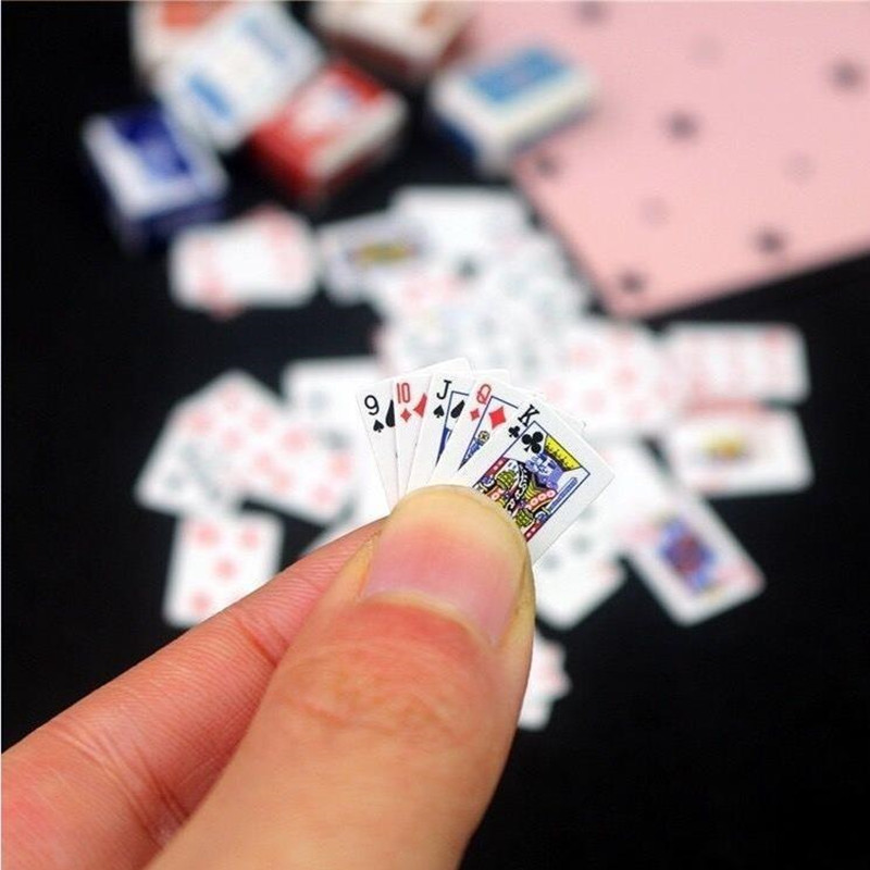 1 Set Mini Poker Playing Cards - Prank Toys recension och pris