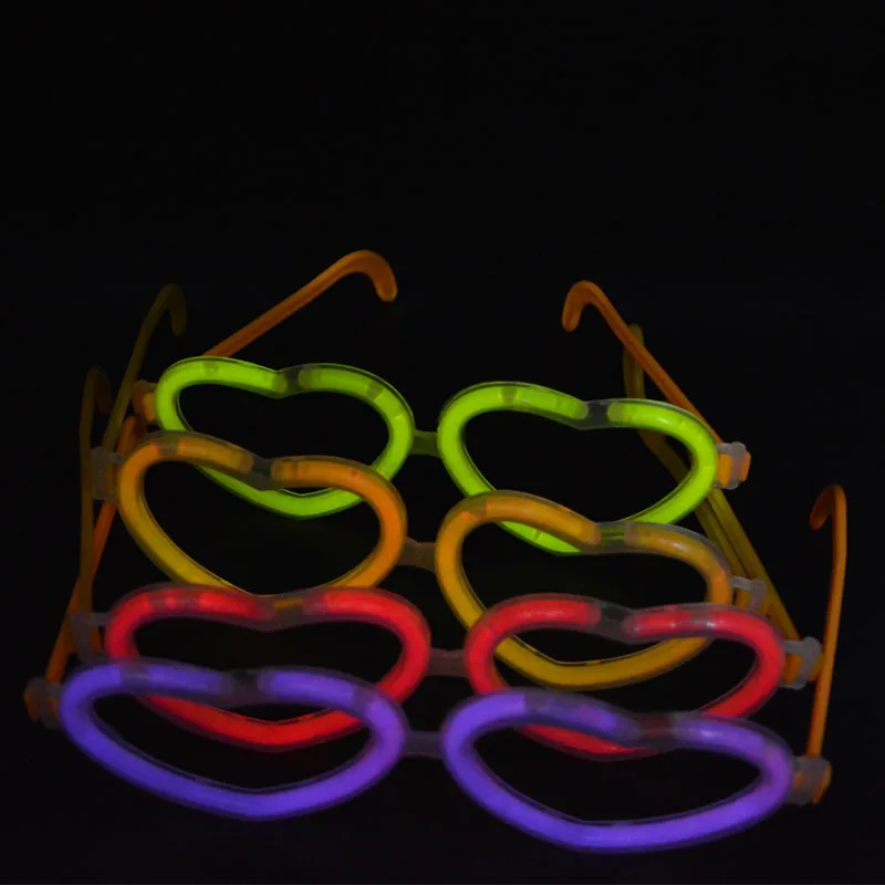 20 Sets Festive DIY Luminous H - Glow In The Dark Party Glasses recension och pris