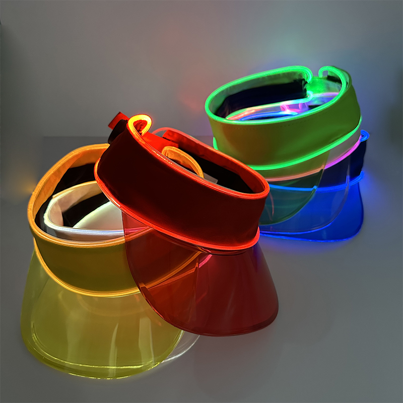 Glowing Summer Sunshade Cap Ho - Glow In The Dark Party Glasses recension och pris