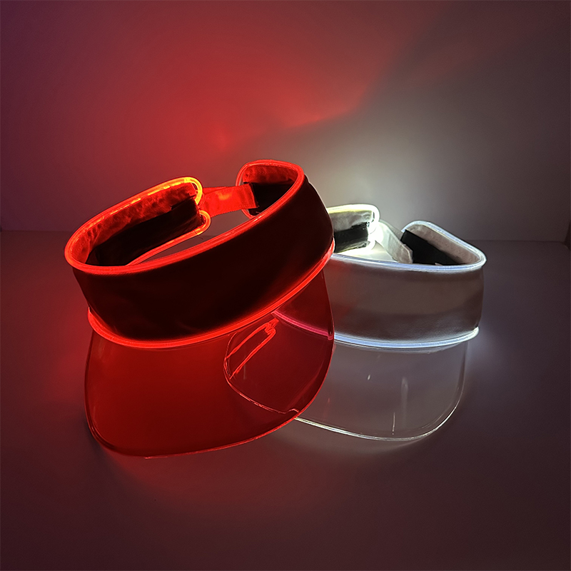 Glowing Summer Sunshade Cap Ho - Glow In The Dark Party Glasses recension och pris