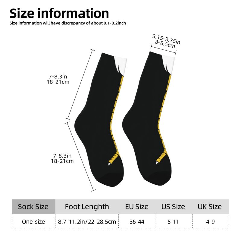 Custom Chicken Leg Men's Crew  - Funny Chicken Leg Socks recension och pris