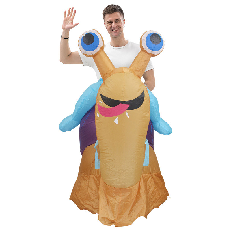 Riding Snail Inflatable Costum - Costumes recension och pris