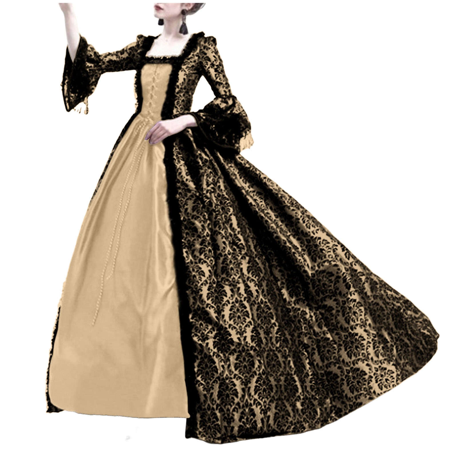 Halloween Cosplay Palace Women - Medieval Renaissance Dress Women recension och pris